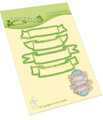 Picture of Leane Creatief LeCreaDesign Banners | Σετ Dies για Banner & Labels