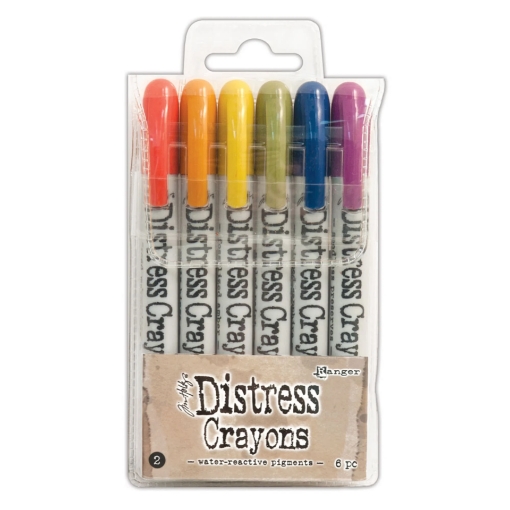 Picture of Tim Holtz Distress Crayons | Σετ Υδατοδιαλυτών Sticks Χρωστικής για Mixed Media – Set 2