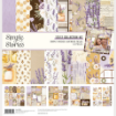 Picture of Simple Stories Simple Vintage Lavender Fields Collection Kit – Χαρτιά Scrapbooking Διπλής Όψης 12×12″ με Αυτοκόλλητα