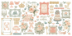 Picture of Graphic 45 Always & Forever Ephemera Set – Διακοσμητικά Die-Cuts Scrapbooking 65 Τεμαχίων