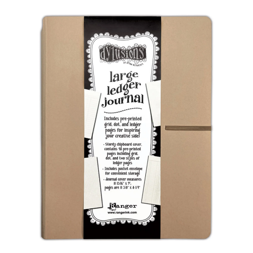 Picture of Ranger Dyan Reaveley Dylusions Ledger Journal Large – Μεγάλο Journal Mixed Media 240gsm, 48 Φύλλα