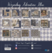 Picture of Papers For You Wizarding Adventure Houses Blue 8x8 Inch Scrap Paper Pack – Μπλοκ Χαρτιών Διπλής Όψης με Μαγική Αισθητική Ravenclaw, 28 φύλλα