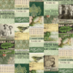 Picture of Tim Holtz Idea-ology Μπλοκ Scrapbooking Διπλής Όψης 8x8 Inch – Palette Collection, Green