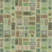 Picture of Tim Holtz Idea-ology Συλλογή Χαρτιών Scrapbooking Διπλής Όψης 12x12 Inch – Palette Collection Green