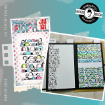 Picture of Paper Artsy JoFY Cling Stamp | Σφραγίδα Rubber 3" x 2" - Mini 101