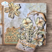 Picture of Elizabeth Craft Designs Hello You! Flower Scribbles Stamp and Die Set | Σετ Σφραγίδες και Dies με Λουλούδια & Φυλλώματα, 16τεμ.