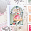 Picture of Pinkfresh Studio The Couture Edit Stamp | Σφραγίδα 4" x 6", Couture Grace