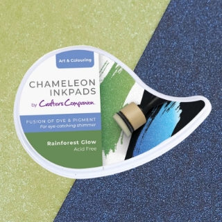 Picture of Crafter’s Companion Chameleon Inkpad Rainforest Glow | Μελάνι Interference (Πράσινο / Μπλε)