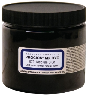 Picture of Jacquard Procion MX Fiber Reactive Cold Water Dye | Βαφή Υφάσματος με Κρύο Νερό 8oz – Medium Blue