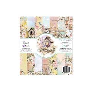 Picture of Prima Marketing Μπλοκ Scrapbooking Διπλής Όψης - Among the Wildflowers, 6" x6"