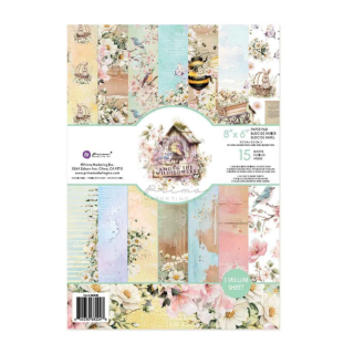 Picture of Prima Marketing Μπλοκ Scrapbooking Διπλής Όψης - Among the Wildflowers, 6"x8"