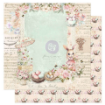 Picture of Prima Marketing Sweet Spring 12"x12" Paper Pad | Συλλογή Scrapbooking με Χρυσές Λεπτομέρειες 16 Φύλλων