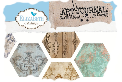 Picture of Elizabeth Craft Designs Hello You! | Συλλογή για Art Journaling, Stamps, Dies & Χαρτιά