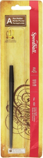 Picture of Speedball Crow Quill Penholder Μαύρο | Στέλεχος Πένας για Crow Πένες