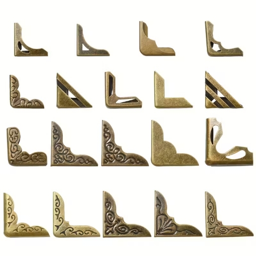 Picture of Scraps n Pieces Metal Corners in a Box | Σετ Μεταλλικές Γωνίες σε Πλαστική Θήκη, 95 τεμ.