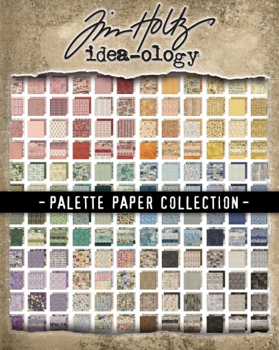 Picture of Tim Holtz Idea-ology Συλλογή Χαρτιών Scrapbooking Διπλής Όψης – Palette Collection