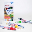 Picture of Edding Acrylic Marker Medium Set | Σετ Ακρυλικών Μαρκαδόρων, Basic 5τεμ.