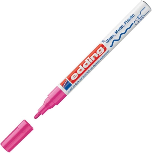 Picture of Edding 751 Gloss Paint Marker Metallic Pink – Ακρυλικός Μαρκαδόρος Gloss Μεταλλικό Ροζ 1-2mm