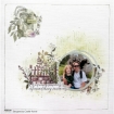 Picture of TEXT(ures) Beneath the Brambles Layering Stencil Set 4" x 6" - Meadow Ledger | Σετ 3 Stencils