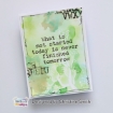 Picture of TEXT(ures) Beneath the Brambles Layering Stencil Set 4" x 6" - Meadow Ledger | Σετ 3 Stencils