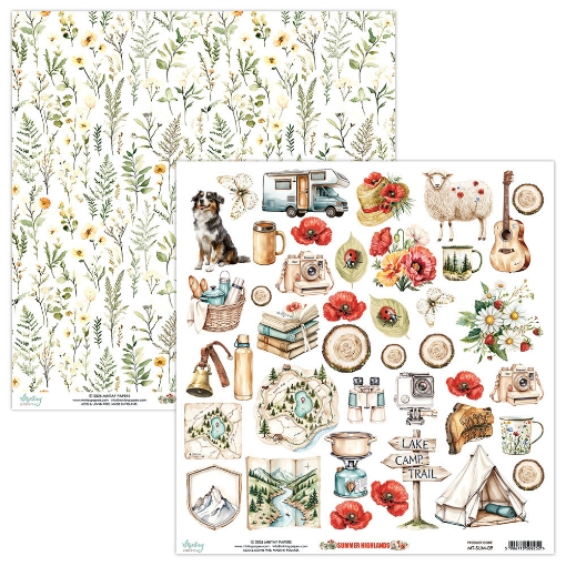 Picture of Mintay Papers Cardstock Διακοσμητικά Στοιχεία για Κοπή 12" x 12" - Summer Highlands, Elements