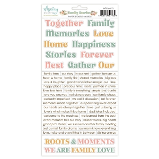 Picture of Mintay Papers Αυτοκόλλητα - Family Stories, Words, 51τεμ.