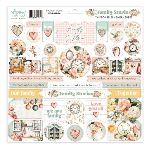 Picture of Mintay Papers Chipboard Διακοσμητικά Elements - Family Stories