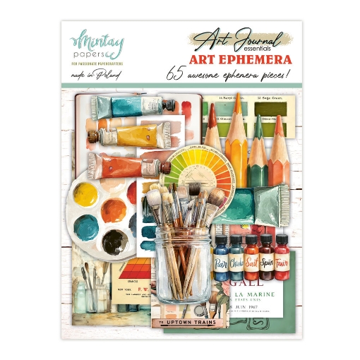 Picture of Mintay Art Journal Essentials Διακοσμητικά Εφήμερα - Art, 65 τεμ.