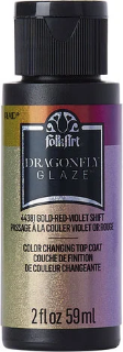 Picture of FolkArt Dragonfly Glaze | Ιριδίζον Ακρυλικό Μέσο – Gold-Red-Violet Shift 44381, 2 oz