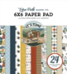 Picture of Echo Park Paper Pad | Μπλοκ Scrapbooking 6" x 6" - It’s Time To Travel 