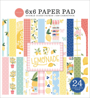 Picture of Carta Bella Paper Pad | Μπλοκ Scrapbooking, Lemonade 6" x 6"