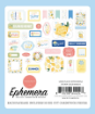 Picture of Carta Bella Ephemera | Διακοσμητικά Στοιχεία από Cardstock, Lemonade (33 τεμ.)