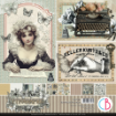 Picture of Ciao Bella Μπλοκ Scrapbooking 12"x12" - Typographic Patterns Pad, 8 τεμ.