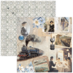 Picture of Ciao Bella Μπλοκ Scrapbooking 8"x8" - Eastern Journey, 12 τεμ.