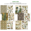 Picture of Ciao Bella Jungle Vibes Junk Journal & Ephemera Book (A4, 32 Σελίδες, 160+ Εικόνες)