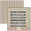 Picture of Ciao Bella Μπλοκ Scrapbooking 12"x12" - Typographic, 12 τεμ.