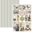 Picture of Ciao Bella Μπλοκ Scrapbooking A4 - Typographic Creative Pad, 9 τεμ.