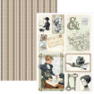 Picture of Ciao Bella Μπλοκ Scrapbooking A4 - Typographic Creative Pad, 9 τεμ.