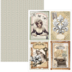 Picture of Ciao Bella Μπλοκ Scrapbooking A4 - Typographic Creative Pad, 9 τεμ.