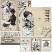 Picture of Ciao Bella Μπλοκ Scrapbooking A4 - Typographic Creative Pad, 9 τεμ.