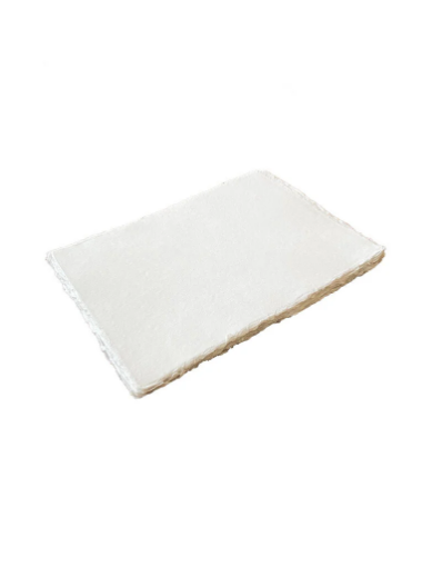 Picture of Olino Paperworks Cotton Paper With Deckled Edge | Χειροποίητο Βαμβακερό Χαρτί A4, 125gsm, Ivory, 10 τεμ.