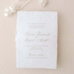 Picture of Olino Paperworks Cotton Paper With Deckled Edge | Χειροποίητο Βαμβακερό Χαρτί A4, 300gsm, Ivory, 10 τεμ.