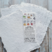 Picture of Lamali Aquarelle Handmade Cotton Rag Paper 33 x 48 cm | Χειροποίητο Χαρτί 100% Βαμβάκι 300gsm - Λευκό, 10 τεμ.
