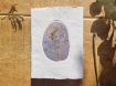 Picture of Lamali Galet Handmade Cotton Rag Notebook | Χειροποίητο Σημειωματάριο 100% Βαμβάκι 120gsm - White, 15 x 21 cm