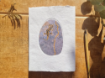 Picture of Lamali Galet Handmade Cotton Rag Notebook | Χειροποίητο Σημειωματάριο 100% Βαμβάκι 120gsm - White, 15 x 21 cm
