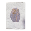 Picture of Lamali Galet Handmade Cotton Rag Notebook | Χειροποίητο Σημειωματάριο 100% Βαμβάκι 120gsm - White, 15 x 21 cm