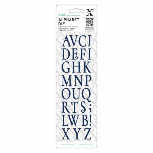 Picture of Xcut Dies | Σετ Μήτρες Κοπής – Vintage Alphabet, 28 τεμ.