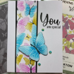 Picture of Lisa Horton Crafts Layering Stencils | Σετ Στενσιλ με Πεταλούδες - Mariposa, 9 τεμ.