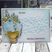 Picture of Lisa Horton Crafts Layering Stencils | Σετ Στενσιλ A6 με Βάζο & Λουλούδια - Floribunda Vase, 6 τεμ.