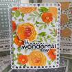 Picture of Lisa Horton Crafts Layering Stencils | Σετ Στενσιλ με Floral Φόντο - Floribunda Background, 8 τεμ.